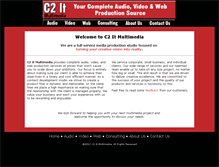 Tablet Screenshot of c2-it.com